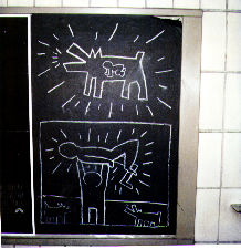 Subway Drawing, Feb. 1, 1982